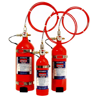 Sea-Fire Stinger model fire extinguishers
