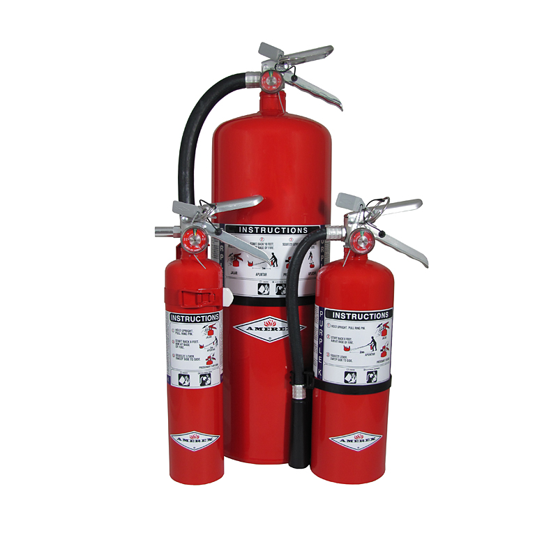 Amerex Purple K fire extinguishers