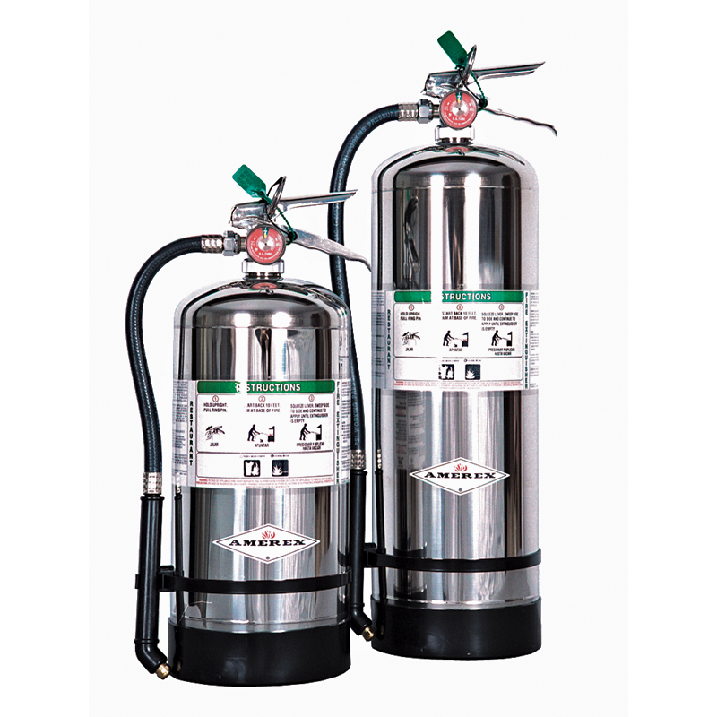 Amerex Wet Chemical fire extinguishers